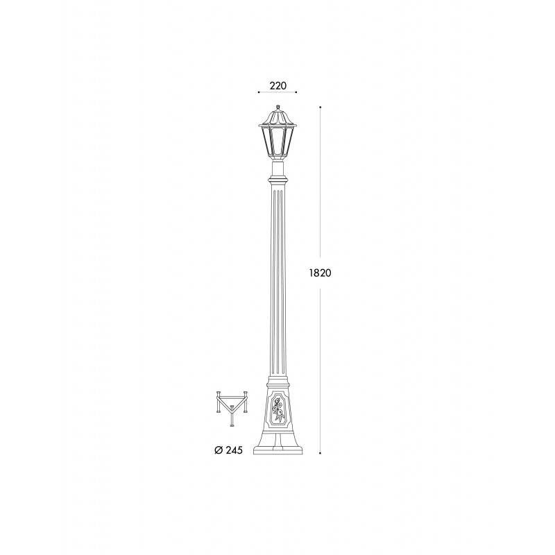 ARTU'/ANNA BLACK CLEAR E27 A60 LED 8,5W CCT SET