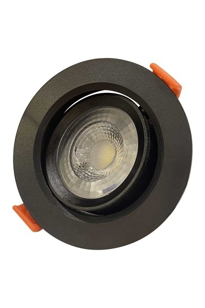 5W 6500K SİYAH KASA S.A LED SPOT ACK