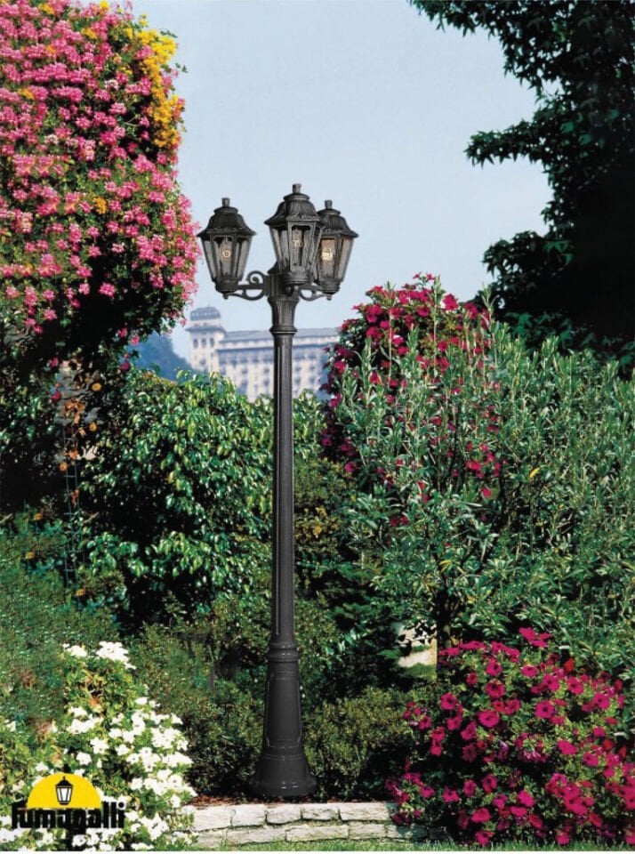 GIGI BISSO/ANNA 3L BLACK CLEAR E27 A60 LED8,5WCCT