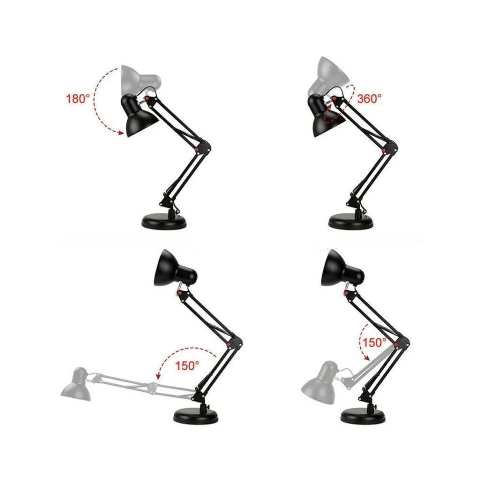 NEW YORK MASA LAMBASI SİYAH CATA