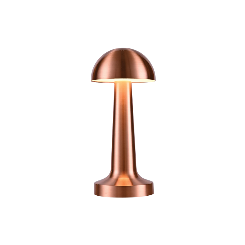 COPPER LEDLİ DOKUNMATİK DİMLİ MASA LAMBASI ACK