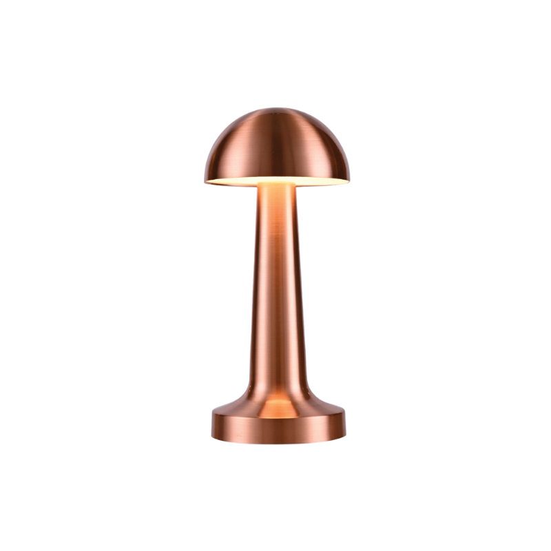 COPPER LEDLİ DOKUNMATİK DİMLİ MASA LAMBASI ACK