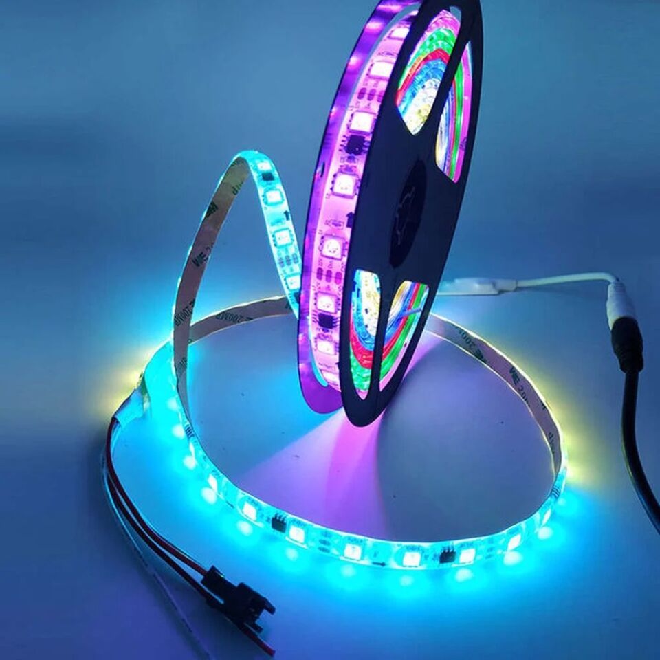 RGB ŞERİT LED SETİ (5MT 15RENK)