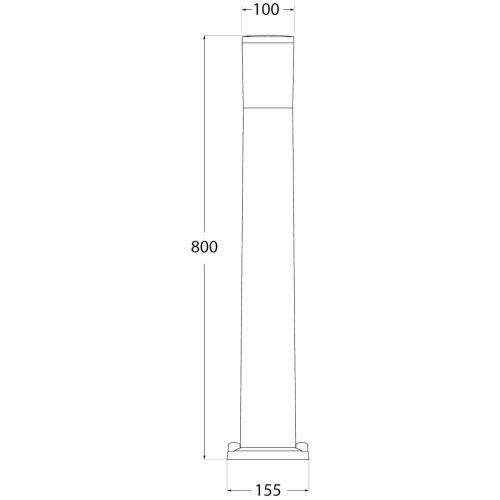AMELIA 800 GREY OPAL E27 A60 LED 11W CCT SET