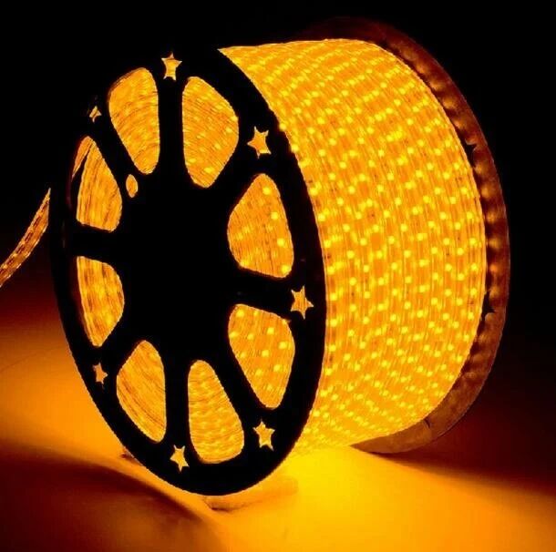 HORTUM LED 3 ÇİP AMBER 220V (TOP:100MT)