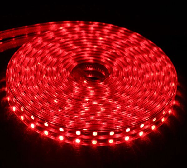 HORTUM LED 3 ÇİP KIRMIZI 220V (TOP:100MT)