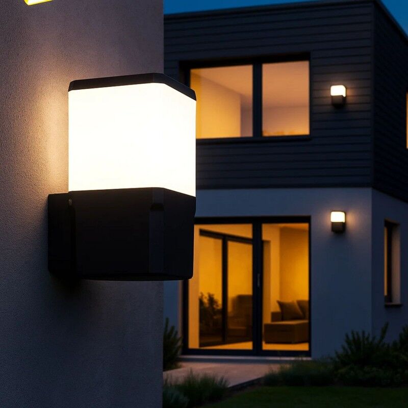 VIRGILIO APPLIQUE BLACK OPAL E27 A60 LED 11W CCT S