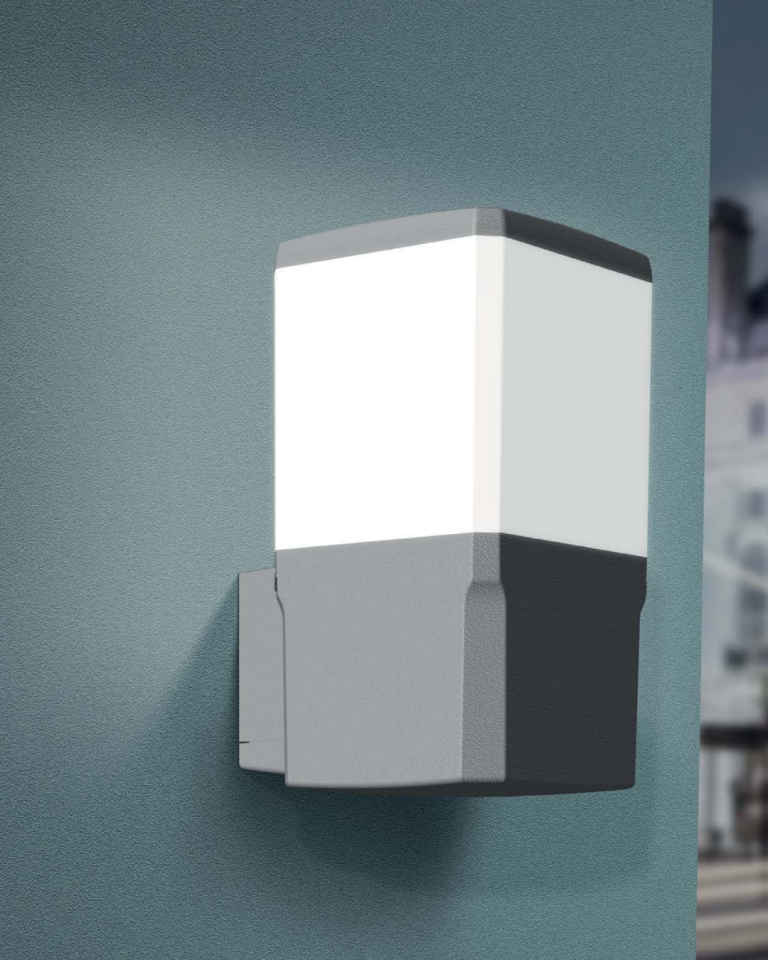 VIRGILIO APPLIQUE GREY OPAL E27 A60 LED 11W CCT SE