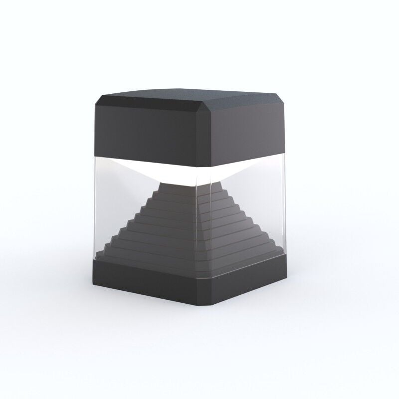 ESTER APPLIQUE BLACK CLEAR GX53 LED 10W CCT SET