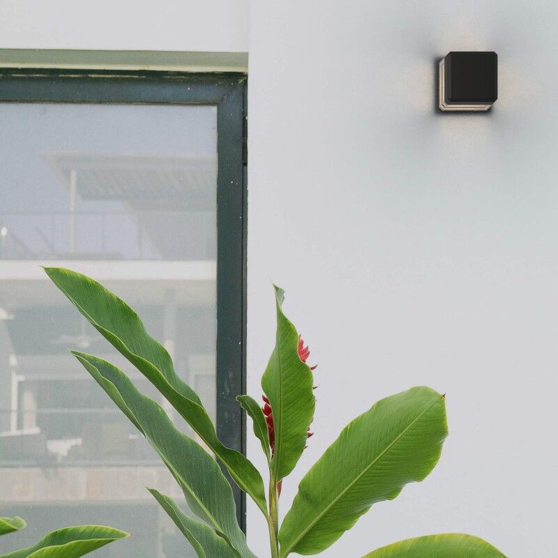 ESTER APPLIQUE BLACK CLEAR GX53 LED 10W CCT SET