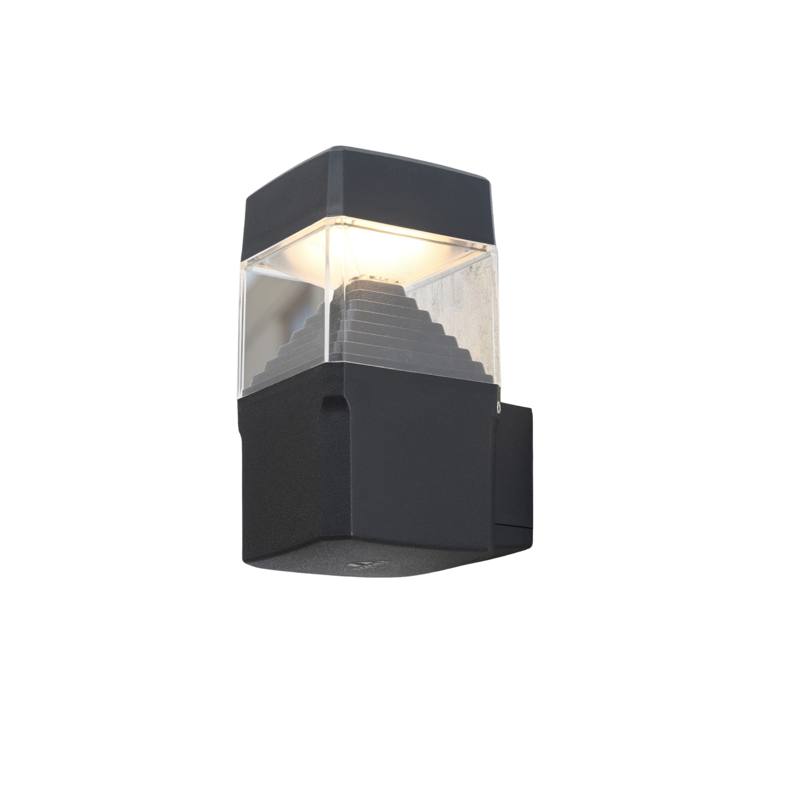 ESTER APPLIQUE BLACK CLEAR GX53 LED 10W CCT SET
