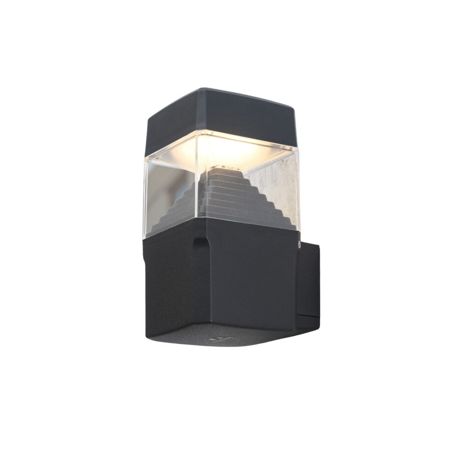 ESTER APPLIQUE BLACK CLEAR GX53 LED 10W CCT SET