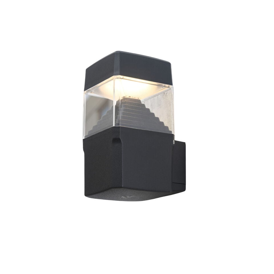 ESTER APPLIQUE BLACK CLEAR GX53 LED 10W CCT SET