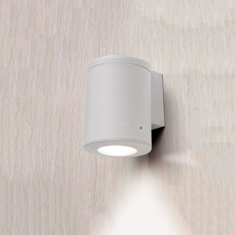 FRANCA 90 1L WALL GREY FROSTED GU10 LED 6W CCT SET