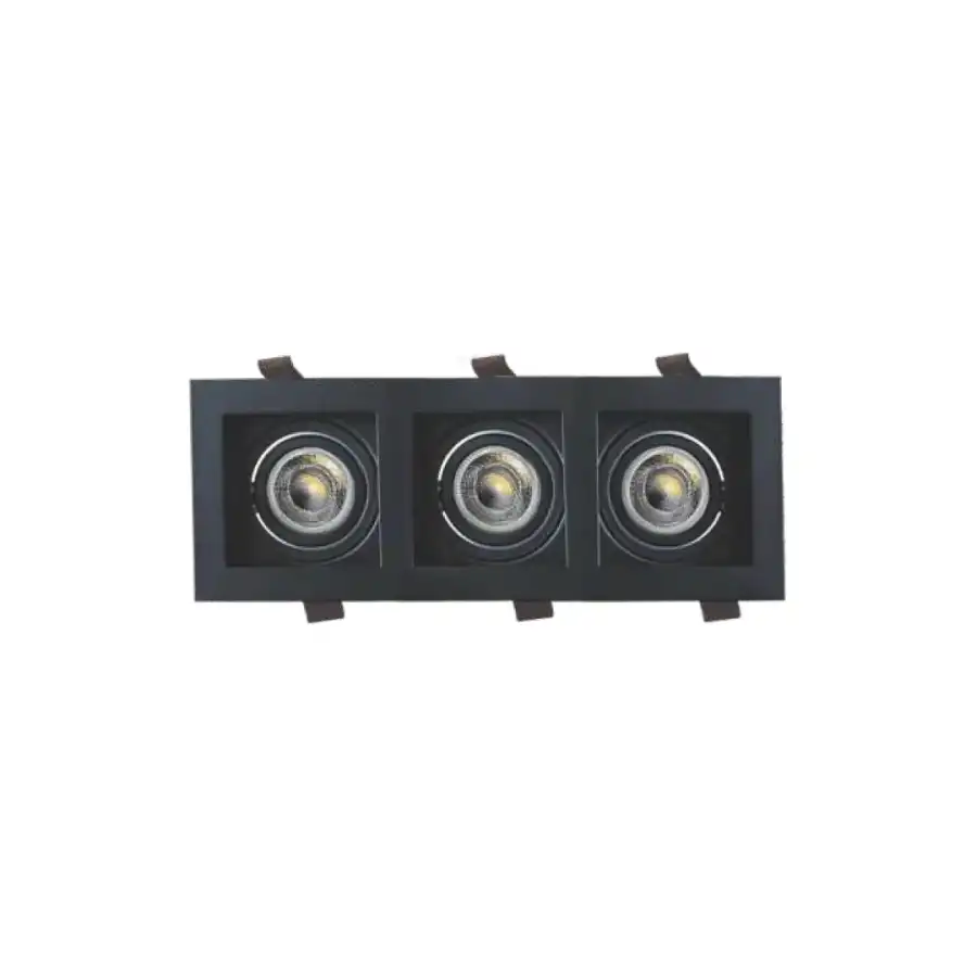 CT-5020 PARS SPOT 3 LÜ SİYAH BOŞ KASA