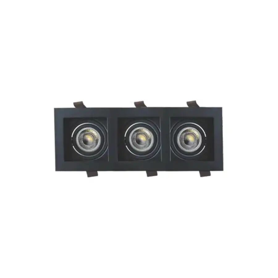 CT-5020 PARS SPOT 3 LÜ SİYAH BOŞ KASA