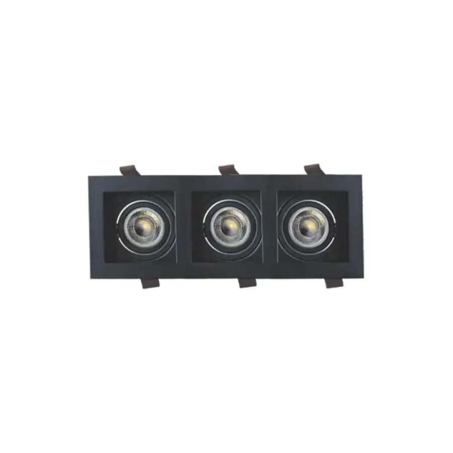 CT-5020 PARS SPOT 3 LÜ SİYAH BOŞ KASA