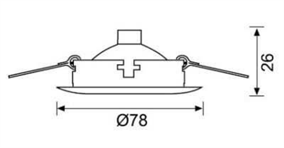 JH509 SABİT SPOT KAİDE SİYAH JUPİTER