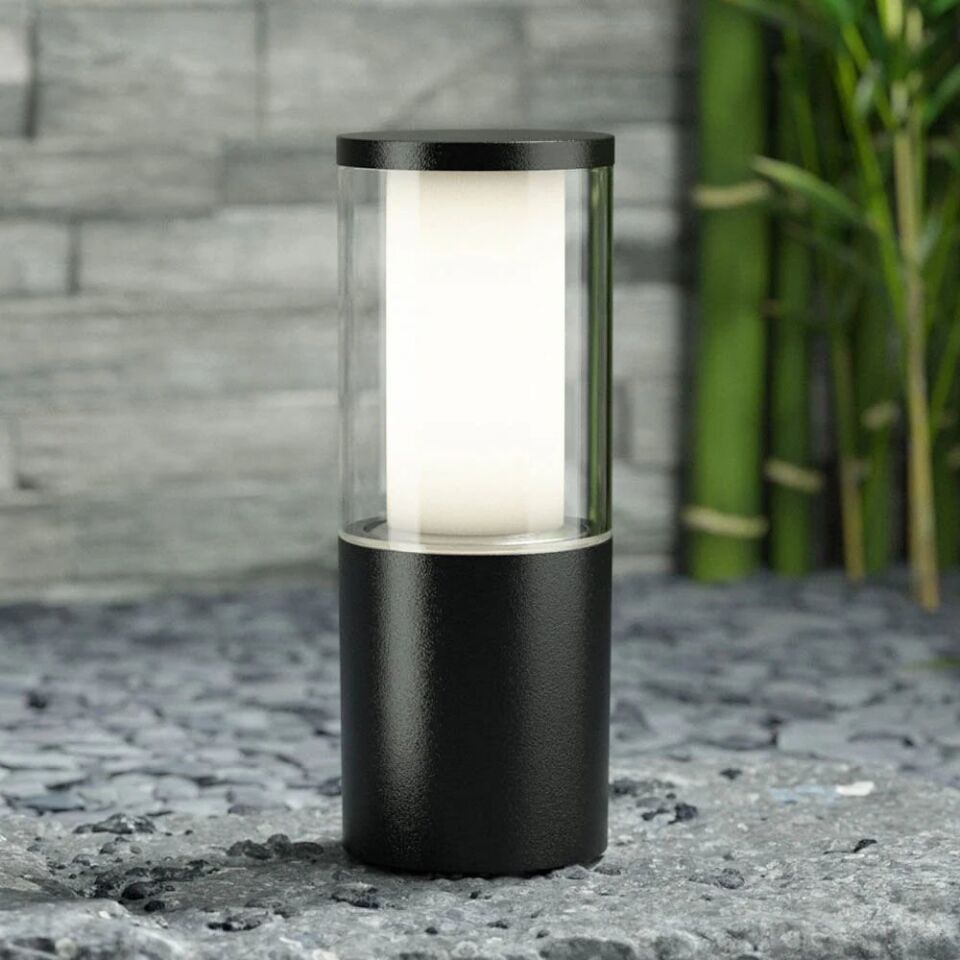 CARLO 250 BLACK CLEAR GU10 LED 6W CCT SET