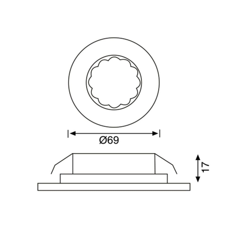 1,5W 3000K S.A. MERDİVEN ARM JUPİTER