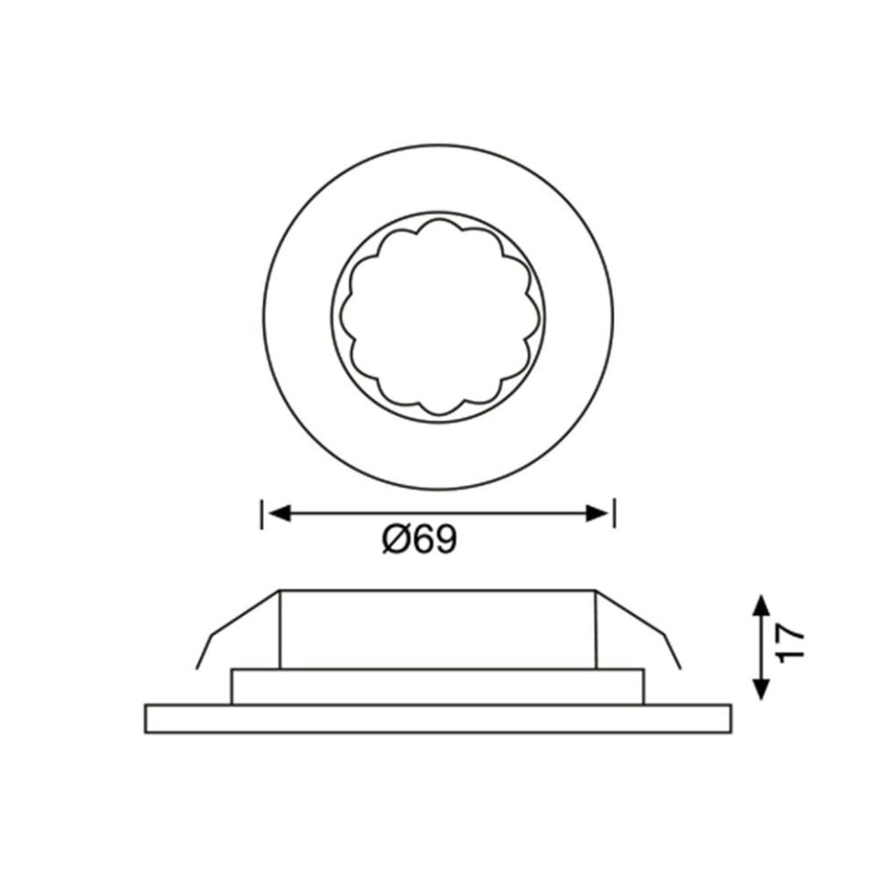 1,5W 3000K S.A. MERDİVEN ARM JUPİTER