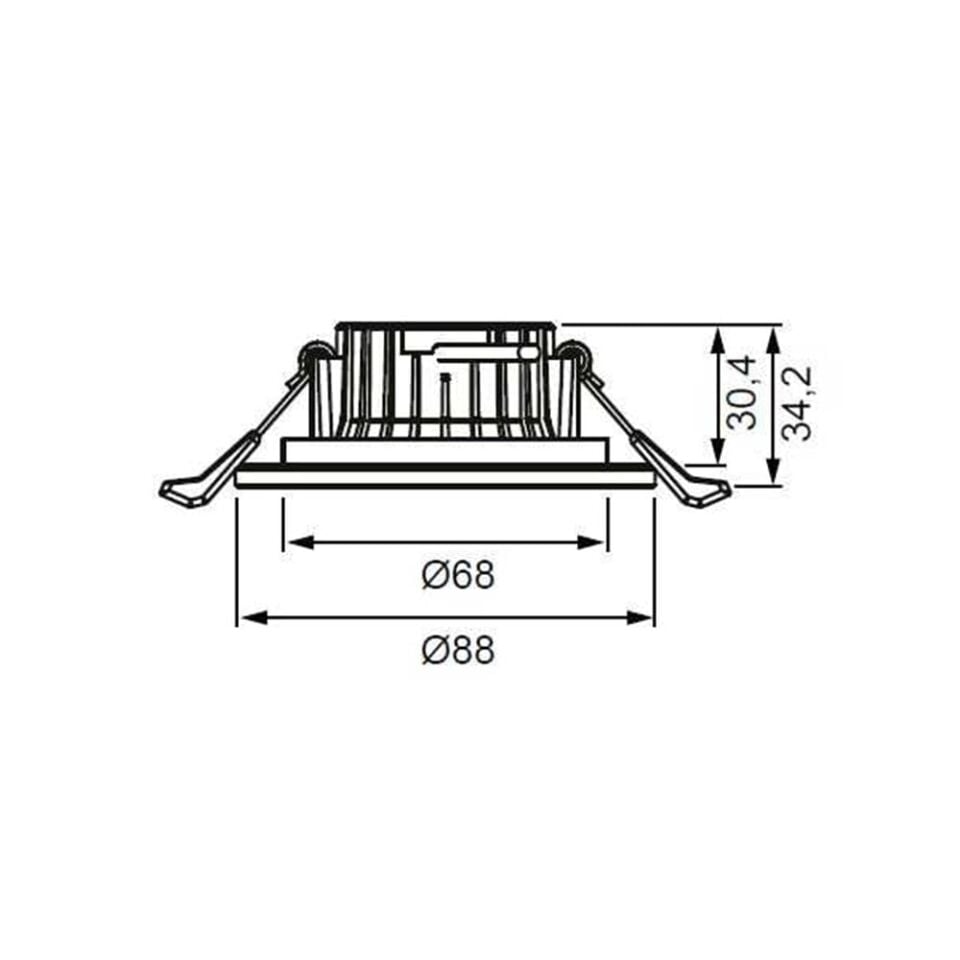 LS455 LED BANYO SPOT (3000K) JUPİTER