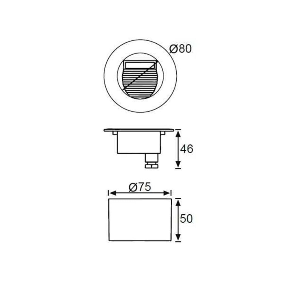 LW430 1,5W 3000K LED MERDİVEN ARM JUPİTER