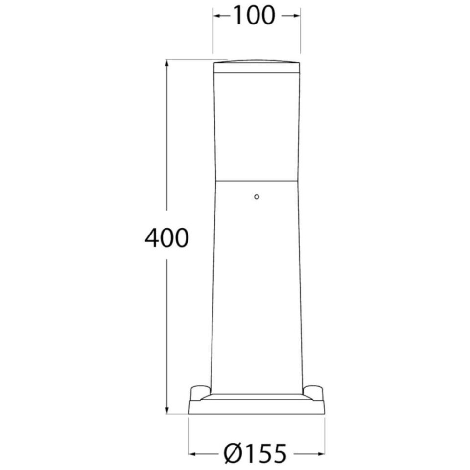 AMELIA 400 BLACK OPAL E27 A60 LED 11W CCT SET