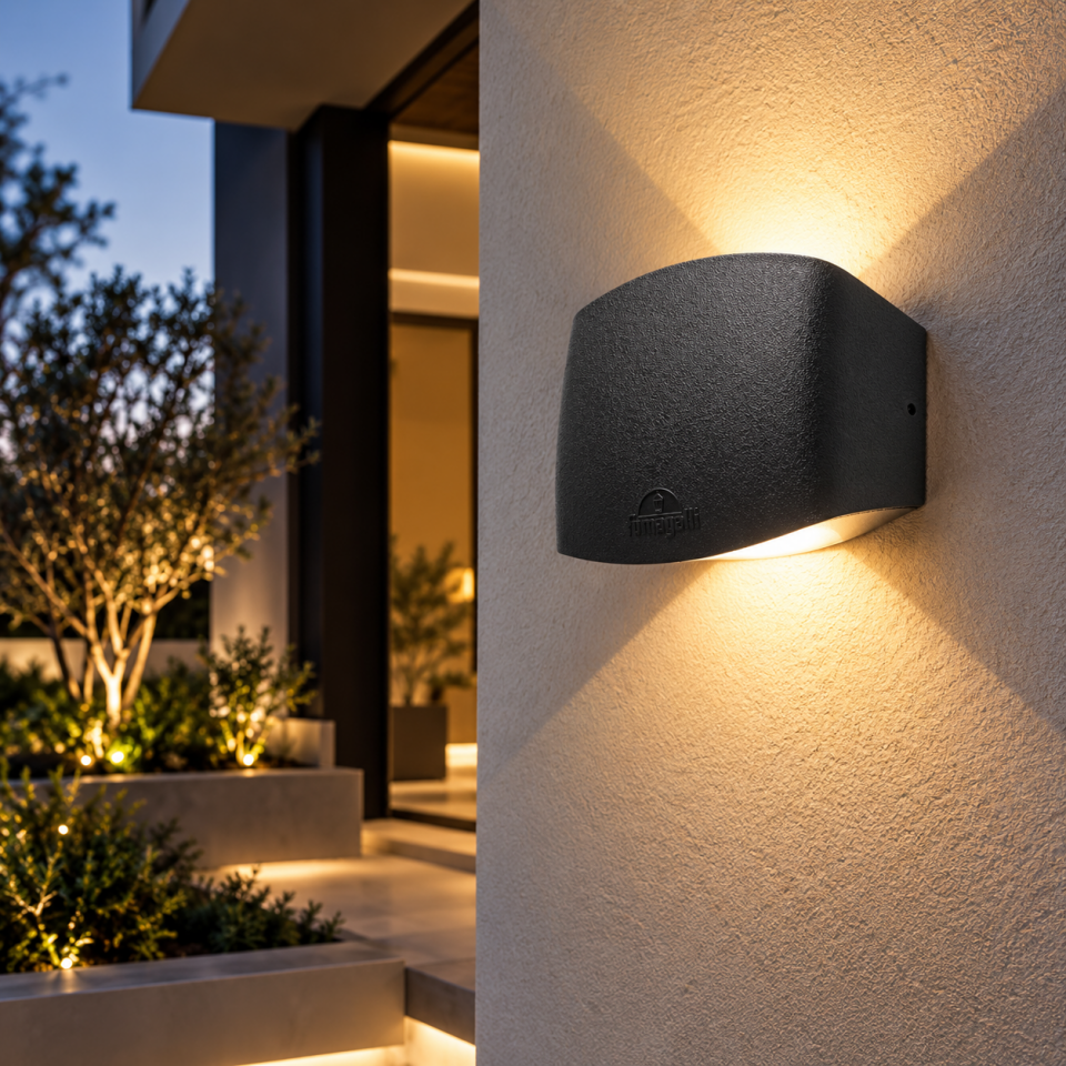 ABRAM 150 BLACK CLEAR R7S LED 3,5W CCT SET