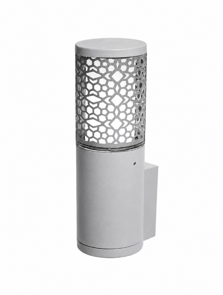 CARLO WALL DECO GREY CLEAR GU10 LED 4,8W CCT SET