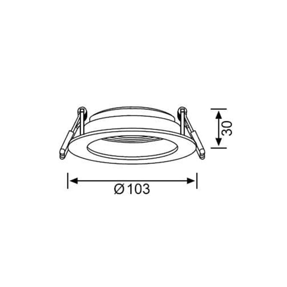 JH638 SİYAH GU-10 HAREKETLİ KAİDE JUPİTER