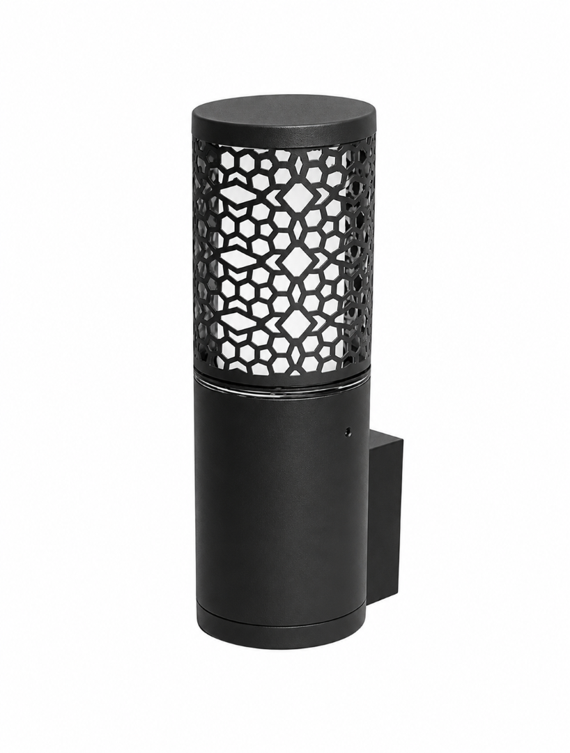 CARLO WALL DECO BLACK CLEAR GU10 LED 4,8W CCT SET
