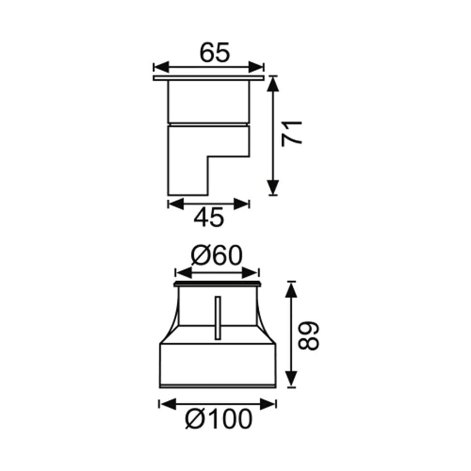 LG947 1W 3000K YERE GÖMME JUPİTER