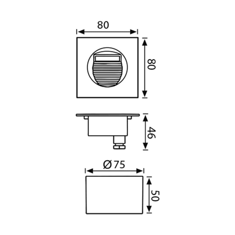 LW429 LED DUVAR ARM (3000K) JUPİTER