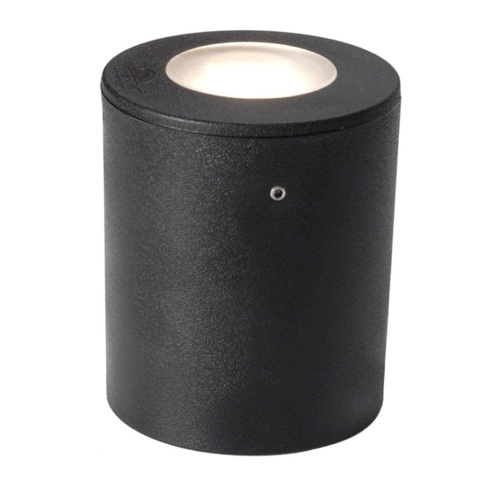 FRANCA 90 BLACK FROSTED GU10 LED 6W CCT SET