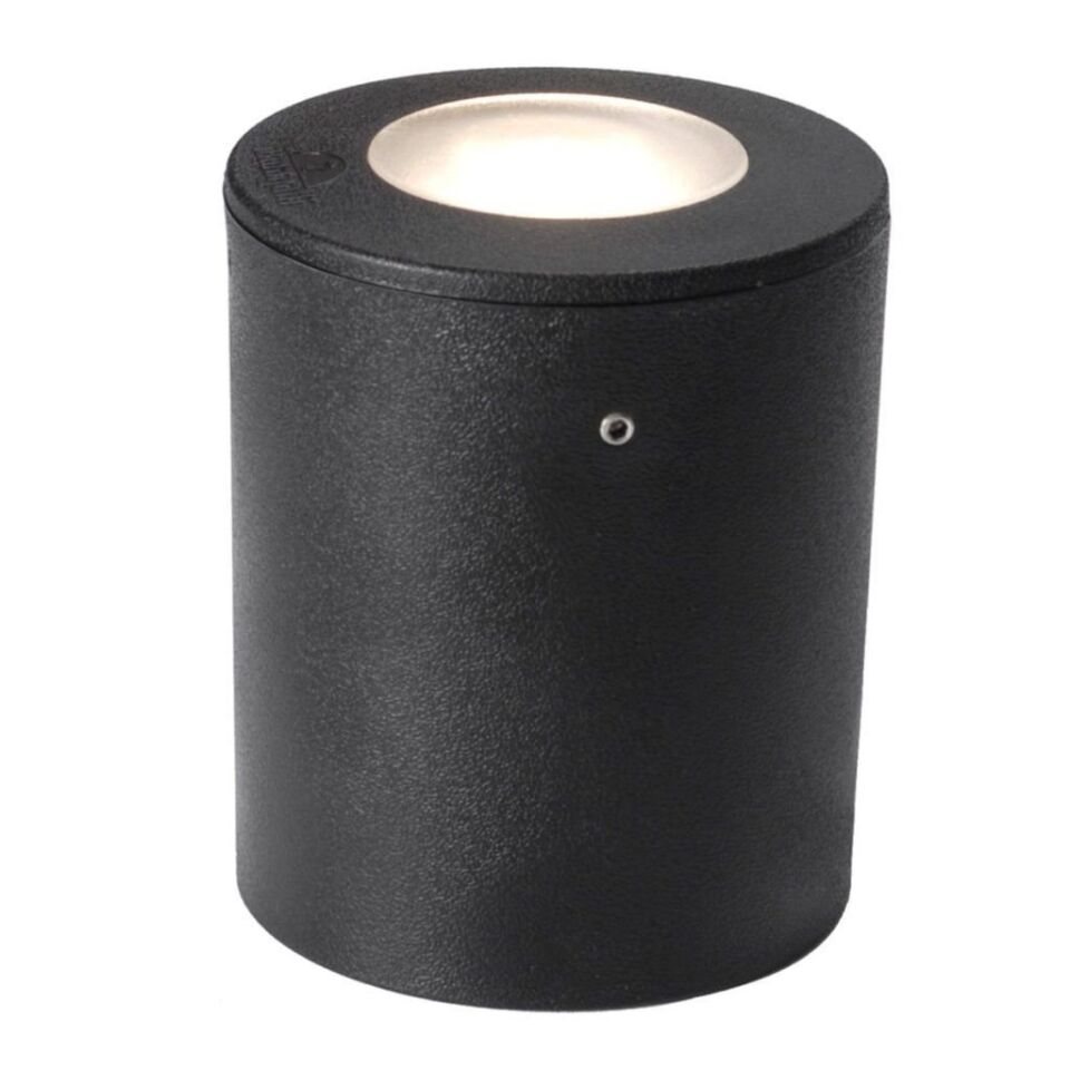 FRANCA 90 BLACK FROSTED GU10 LED 6W CCT SET