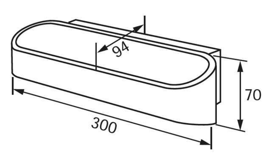 LW451 12W SİYAH/ALTIN LED APLİK 3000K JUPİTER