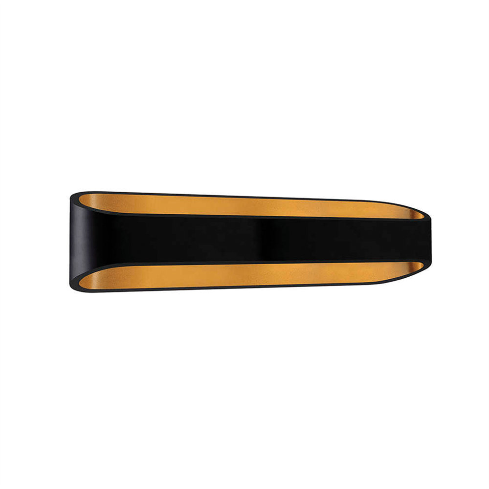 LW451 12W SİYAH/ALTIN LED APLİK 3000K JUPİTER