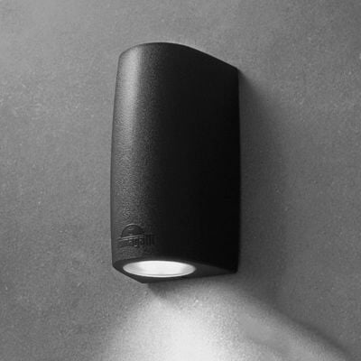 MARTA 90 1L BLACK FROSTED GU10 LED 6W CCT SET