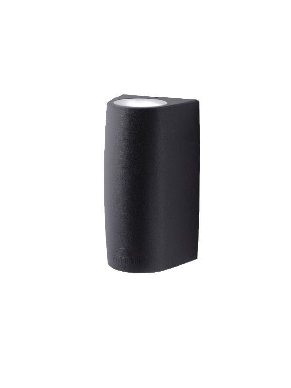 MARTA 90 2L BLACK FROSTED GU10 LED 12W CCT SET