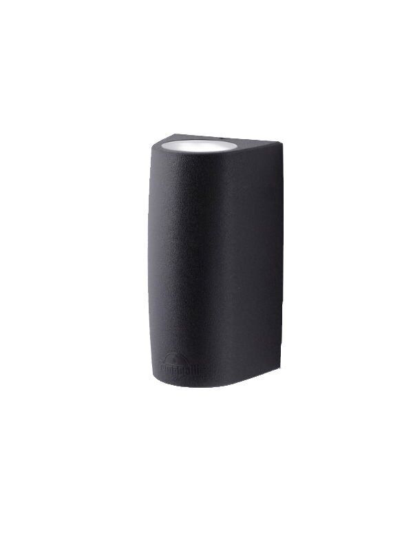 MARTA 90 2L BLACK FROSTED GU10 LED 12W CCT SET