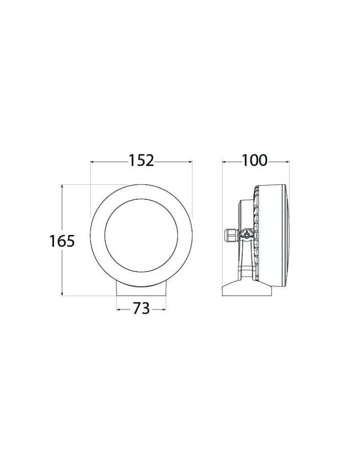 TOMMY EL SPIKE BLACK FROSTED GX53 LED 10W CCT SET