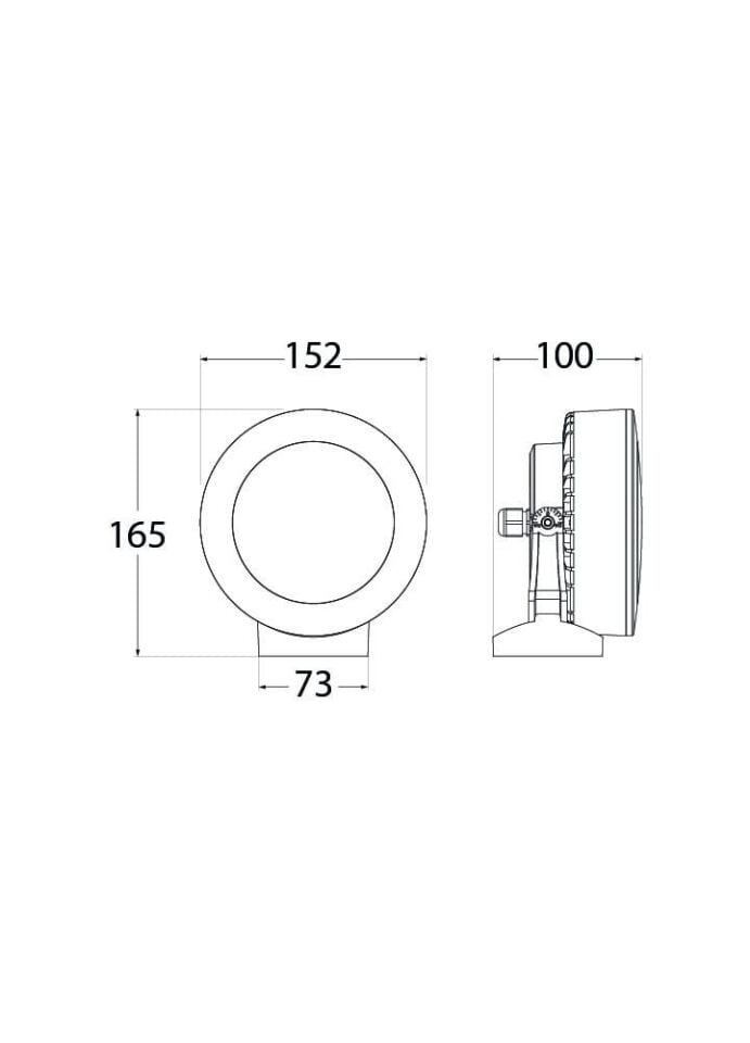TOMMY EL SPIKE BLACK FROSTED GX53 LED 10W CCT SET