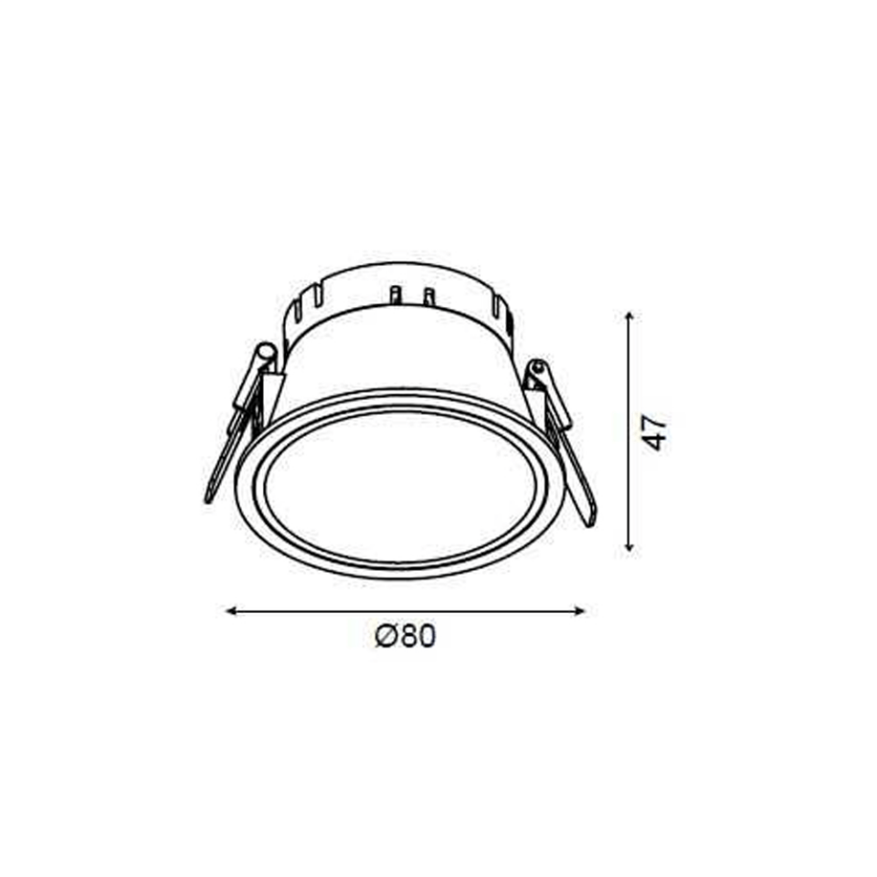 JH712 YUVARLAK SABİT KAİDE GU 10 DUYLU JUPİTER