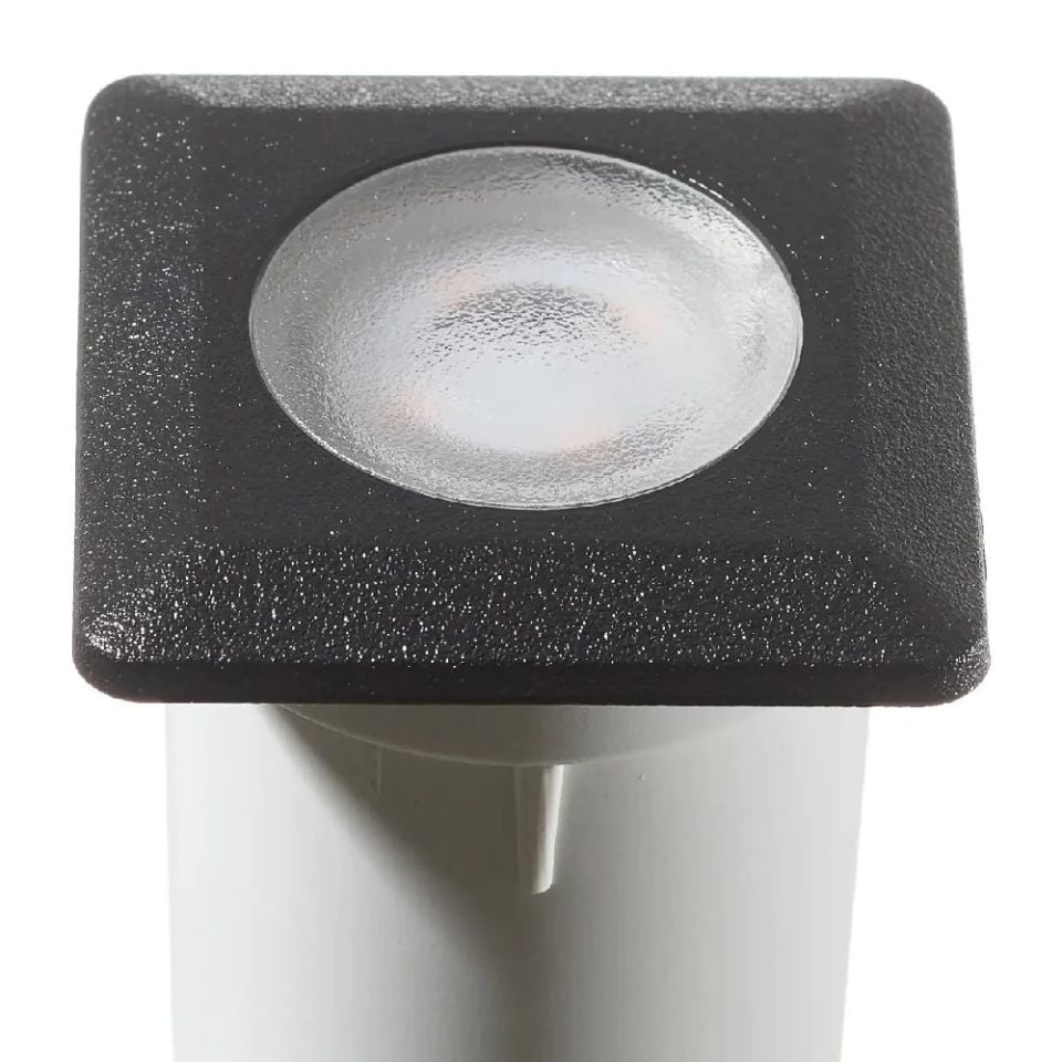 ALDO SQUARE BLACK FROSTED G9 LED 1,7W 3K