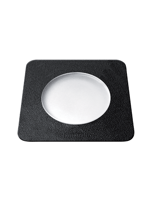 CECI 90 SQUARE BLACK FROSTED GU10 LED 6W CCT SET