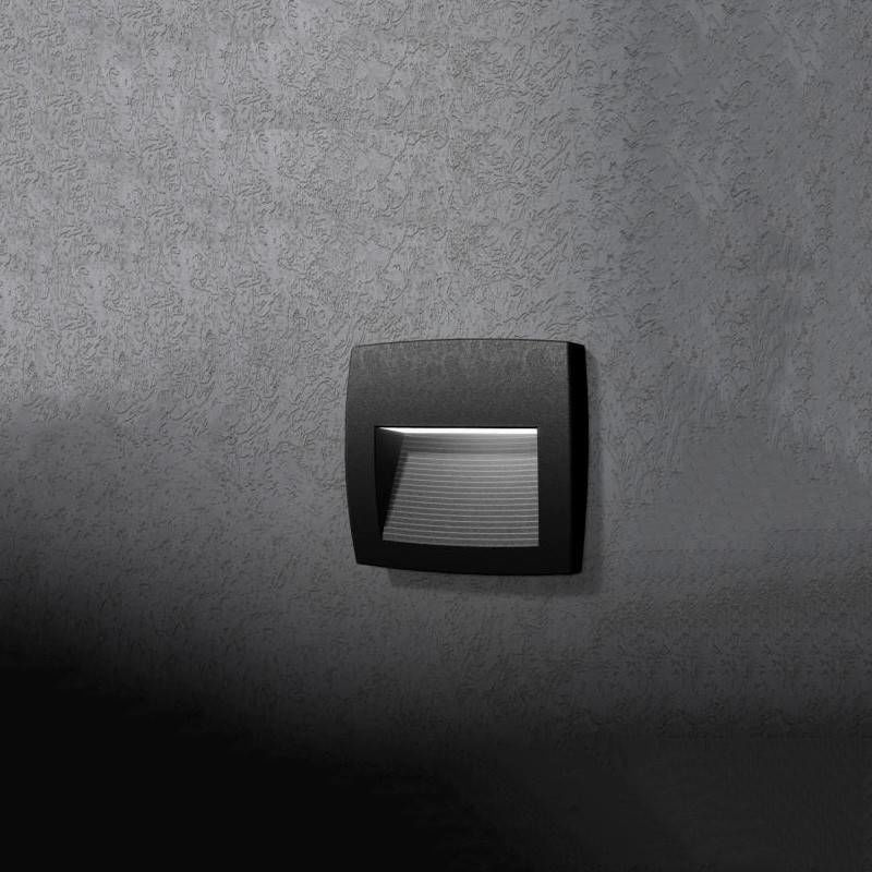 LORENZA 150 BLACK CLEAR R7S LED 3,5W CCT SET
