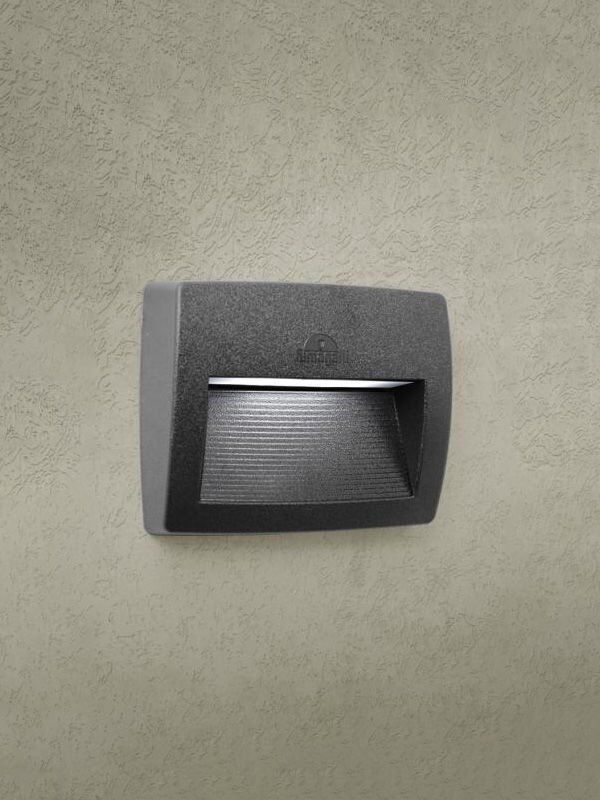 LORENZA 190 BLACK CLEAR R7S LED 7,5W CCT SET