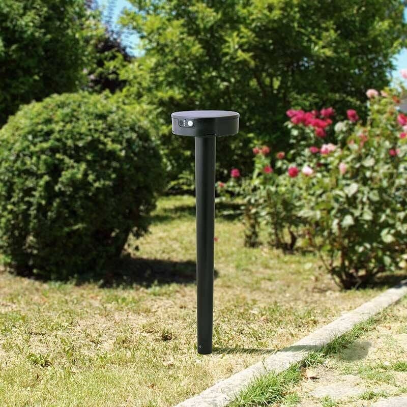FIORINA BLACK SOLAR LED Ø150 PIR CCT SET