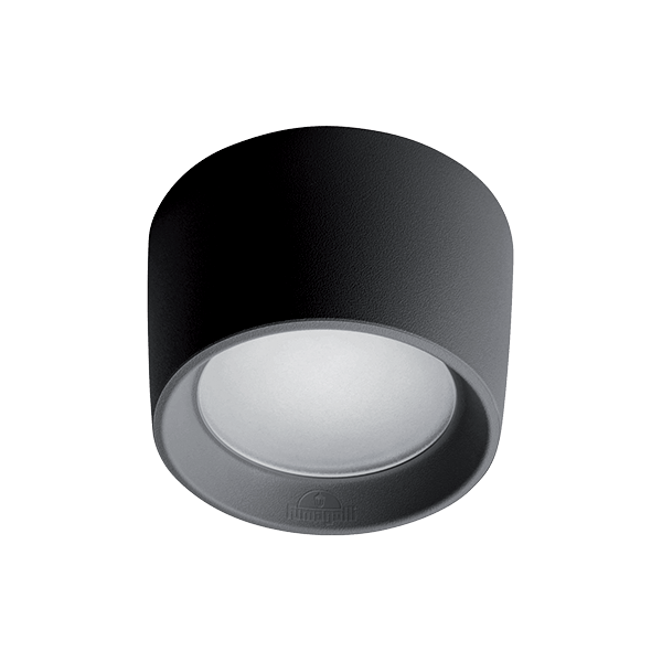 LIVIA 160 BLACK FROSTED GX53 LED 10W CCT